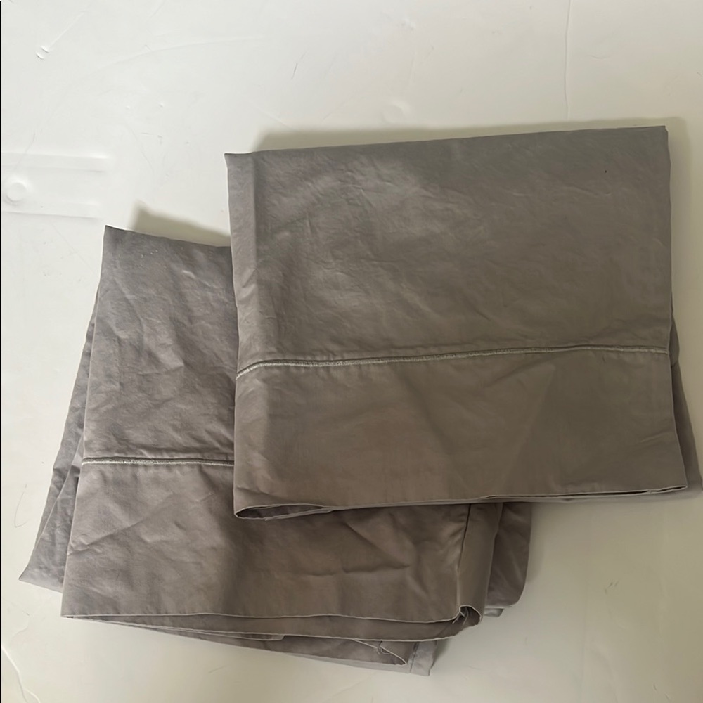 Gray Pillowcases